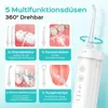 Munddusche Kabellos Zahndusche elektrisch Tragbar 4 Modi & Produktbild-Vorschau 2