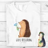Mr. & Mrs. Panda Kleinkinder T-Shirt Igel Blumen 3-4 Jahre Produktbild-Vorschau 2