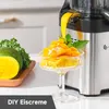AMZCHEF Entsafter mit 113MM Einfüllöffnung, 1,8 L Slow Produktbild-Vorschau 7