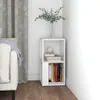 vidaXL Półka narożna biała 33x33x67 cm materiał Podgląd zdjęcia produktu 3