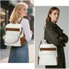 Cityrucksack Damen Rucksack Wasserdicht Anti-Diebstahl Produktbild-Vorschau 2