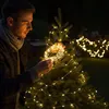 2er-Set LED-Micro-Lichterkette 5m – 100 warmweisse LEDs, Produktbild-Vorschau 2