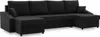 Ecksofa SPARTA PLUS U-Form mit Schlaffunktion BONELL - Produktbild-Vorschau 2