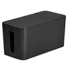 MediaRange Kabelbox klein 223x118x114mm schwarz Anteprima dell’immagine prodotto 3