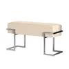 BETTSO Banc loft CELY 80 - beige clair rembourrage velours, Voir les images du produit 1