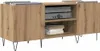 "Schlussverkauf" Medienspeicherschrank moderne - Holz Produktbild-Vorschau 3