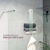 bremermann Bad-Serie PIAZZA - Glashandtuchhalter 2in1, aus Produktbild-Vorschau 2
