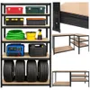Bigstren 27510 Metalen opbergrek, 5 planken, 180 x 100 x 60 Productafbeelding-voorbeeld 13