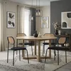 ML-Design set di 4 sedie da pranzo, nero, sedia da cucina Anteprima dell’immagine prodotto 10