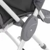 vidaXL Chaise haute pour bébé Gris et blanc Voir les images du produit 6