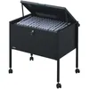 DURABLE Hängemappenwagen ECONOMY TOP 80 A4, 309801 schwarz Produktbild-Vorschau 3