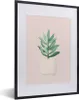 MuchoWow® MuchoWow® Gerahmtes Poster Blumentopf - Produktbild-Vorschau 1