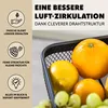 eluno Obstetagere, hranatý 3-poschodový košík na chlieb, Náhľad obrázku produktu 6
