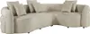 riess-ambiente Retro Wohnlandschaft VOGUE 290cm beige Samt Produktbild-Vorschau 7