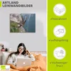 ARTland Leinwandbild Steinbock Größe: 120x90 cm Produktbild-Vorschau 2