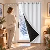 Cortina para puerta de 132x203 cm, con protección térmica y Vista previa de la imagen del producto 3