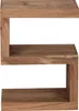 Wohnling Acacia massif Table d'appoint \"S\" Cube 45 x 30 x Voir les images du produit 2