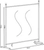 Paravento da esterno resistente alle intemperie 180 x 178 Anteprima dell’immagine prodotto 7