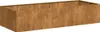 vidaXL Kvetináč Rusty 200x80x40 cm Oceľ odolná voči Náhľad obrázku produktu 3