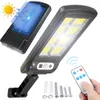 Solární lampa 160 LED Cob zahradní detektor pohybu 3 režimy Náhled obrázku produktu 1