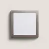 LED-Deckenleuchte 18W Eckig Metall 225x225 mm Silber 4000K Produktbild-Vorschau 4
