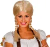 Zöpfe Perücke Bayerischer Flair Authentisch Dirndl Zubehör Produktbild-Vorschau 3