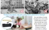 A collage of images showing a baby and a cat near tangled wires, a close-up of a cable management box, and a child with a pet near a cable management box. Produktbild-Vorschau