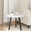 Piano tavolo vidaXL, bianco lucido, Ø 50 x 1,5 cm, Anteprima dell’immagine prodotto 3