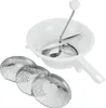 Metaltex 25.21.24, Edelstahl, Weiß, Polypropylen (PP), 24 Produktbild-Vorschau 1