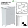 VOUNOT® Armoire de salle de bain avec 4 tiroirs & 1 porte Voir les images du produit 5