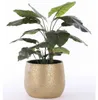 Mica Decorations Blumentopf Clemente - Flocken Gold - 33,5 Produktbild-Vorschau 3