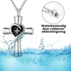 Luxe ashouder met ketting - Voor as, haren of parfum - Productafbeelding-voorbeeld 3
