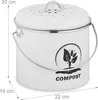 Relaxdays Komposteimer Küche, 3,5 Liter, 2 Produktbild-Vorschau 4