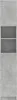 vidaXL Mobile da bagno grigio cemento 32x25,5x190 cm Anteprima dell’immagine prodotto 5