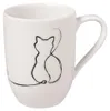 Villeroy & Boch Statement Becher mit Henkel "Cat" Set 2tlg. Produktbild-Vorschau 2