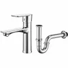 Homelody Koupelna Chrom Jednopáková umyvadlová baterie Náhled obrázku produktu 1