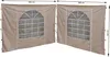 2 Seitenteile mit PVC Fenster 300x193cm für Pavillon Sahara Produktbild-Vorschau 1