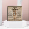 Halskette mit Zirkonia-Kristall für Damen mit Geschenk Box Produktbild-Vorschau 3