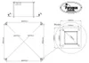 Hliníková pergola Florida 11x11 světle hnědá HxŠxV Náhled obrázku produktu 21