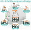 UISEBRT Chaise haute 6 en 1 pour bébé - Chaise haute Voir les images du produit 4
