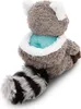 A plush toy raccoon viewed from the back. Podgląd zdjęcia produktu