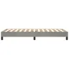Struttura letto grigio chiaro 90x200 cm in velluto Anteprima dell’immagine prodotto 5