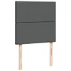 Möbel Boxspringbett mit Matratze Dunkelgrau 100x200 cm Produktbild-Vorschau 9