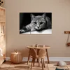 MuchoWow® Poster Katze - Tier - Makro 60x40 cm - Produktbild-Vorschau 6