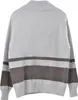 ASKSA Women's Knitted Jumper Colourblock Pullover Zip Lapel Produktbild-Vorschau 5