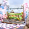 ROBOTIME Sakura Journey, 223 onderdelen, Stadstuin, vanaf Productafbeelding-voorbeeld 4