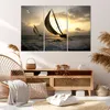 Bild auf Leinwand - Leinwandbild - Schiff Sonnenuntergang Produktbild-Vorschau 7