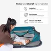 DERYAN Baby Luxe Reisebett – Inklusive selbst aufblasbarer Produktbild-Vorschau 6