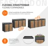 ML-Design Mülltonnenbox 2er, Mülltonnenverkleidung für 2 Produktbild-Vorschau 6