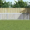 Hühnerkäfig mit Dach Anthrazit 1003x98x90 cm Verzinkter Produktbild-Vorschau 2